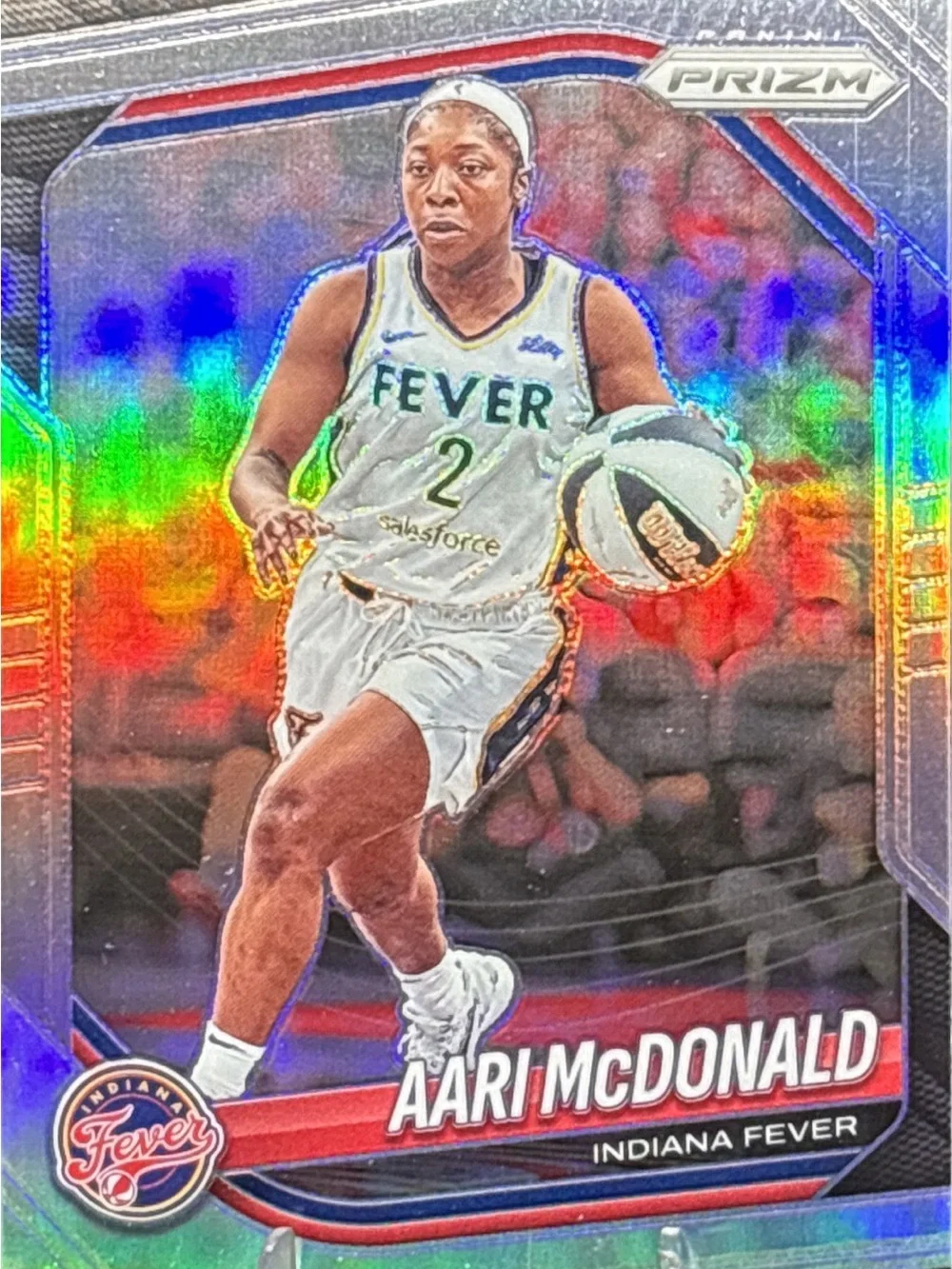 Panini Prizm Aari McDonald Prizm Basketball Card